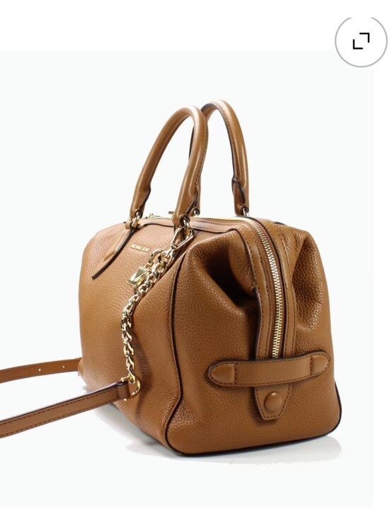 Michael Kors Handbags - Michael Kors  Grayson Large Convertible Pebbled Leather Satchel Bag